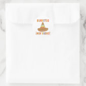 BURRITOS RUNDER AUFKLEBER (Tasche)