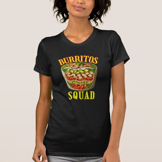 Burritos-Truppe T-Shirt (Vorderseite)