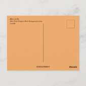 Burro in Nevada Postkarte (Rückseite)