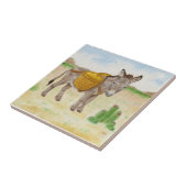 Burro mit Korbfliese Fliese (Seite)