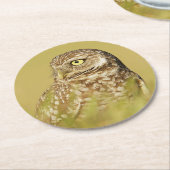 Burroing Owl Nah Up Profile Paper Untersetzer (Angewinkelt)