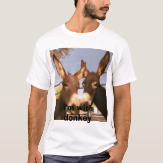 Burros, bin ich mit Esel T-Shirt
