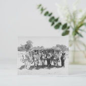 Burros Postkarte (Stehend Vorderseite)