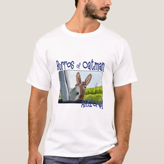 Burros von Oatman, Arizona T-Shirt (Vorderseite)