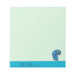 Burrowing Owl Painting Capcoral FL Notizblock