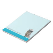 Burrowing Owl Painting Capcoral FL Notizblock (Rotiert)