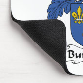 Burrows-Familienwappen Mousepad (Ecke)