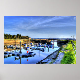 Burry Port East Inner Harbor Poster