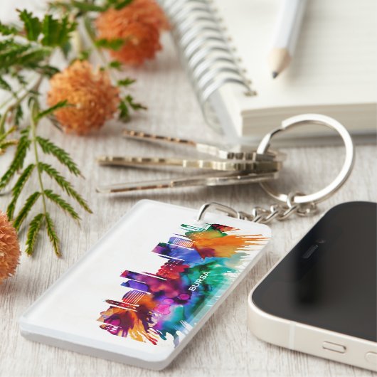 Bursa Skyline Schlüsselanhänger (Vorderseite rechts)