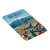 Bursa Skyline Türkei Magnet (Rechte Seite)