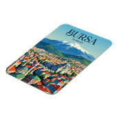 Bursa Skyline Türkei Magnet (Linke Seite)
