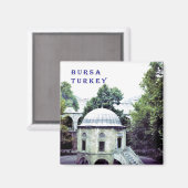 Bursa, Türkei Magnet (Vorderseite/Rückseite)