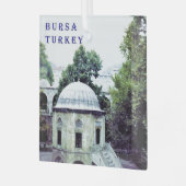 Bursa, Türkei Ornament Aus Glas (Vorderseite links)