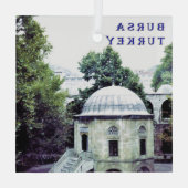 Bursa, Türkei Ornament Aus Glas (Rückseite)