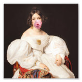 Burst Bubble Gum Diva Fotodruck (Vorne)