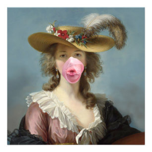 Burst Bubble Gum Diva II Fotodruck