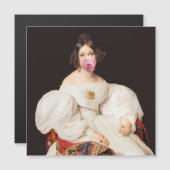 Burst Bubble Gum Diva Magnetkarte (Vorne/Hinten)