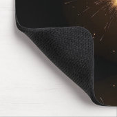 Burst des Goldenen Jahres Mousepad (Ecke)