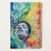 Burst-Individuelle Name Notizblock (Rückseite)