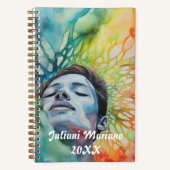 Burst-Individuelle Name Notizblock (Vorderseite)