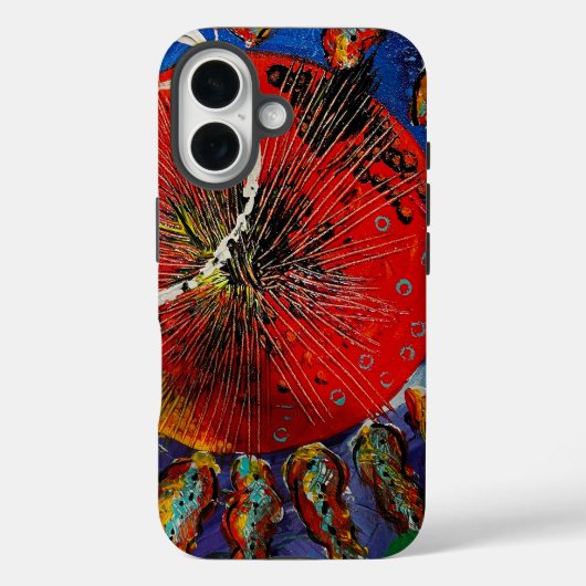 Burst iPhone-Fall Case-Mate iPhone Hülle (Rückseite)