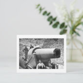 Burst Muzzle, 1863 Postkarte (Stehend Vorderseite)