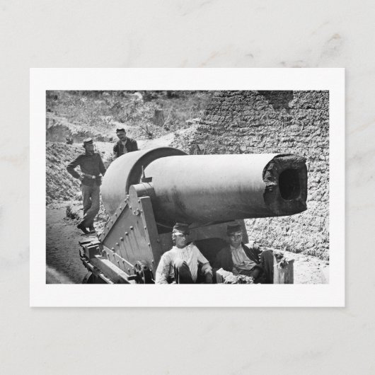 Burst Muzzle, 1863 Postkarte (Vorderseite)