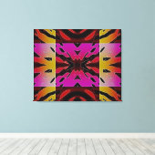 Burst of Black Hills Gold Wrapped Canvas Leinwanddruck (Insitu (Holzboden))