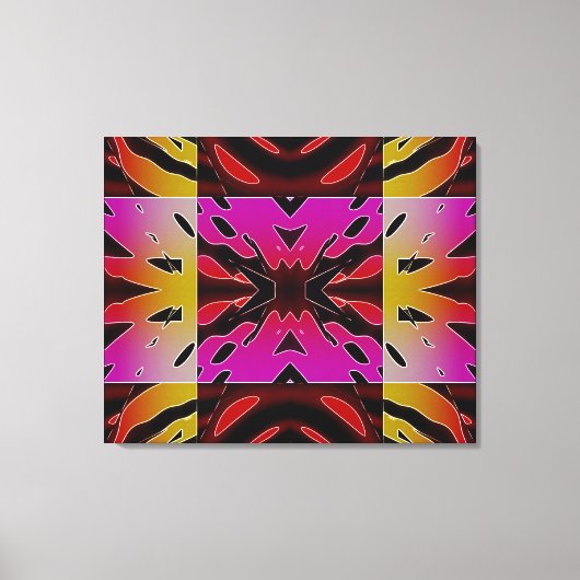 Burst of Black Hills Gold Wrapped Canvas Leinwanddruck (Vorderseite)