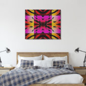 Burst of Black Hills Gold Wrapped Canvas Leinwanddruck (Insitu (Schlafzimmer))