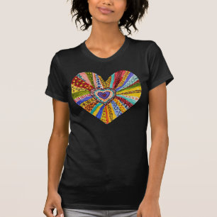 Burst of Color Herz-#1 T-Shirt