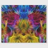 Burst of Color Splashes Energy Geschenkpapier (Flach)