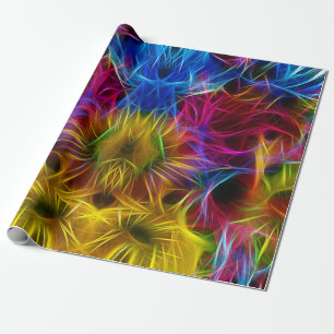 Burst of Color Splashes Energy Geschenkpapier