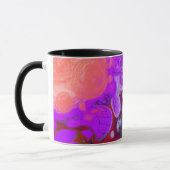 Burst of Colors Fluid Art Tasse (Links)