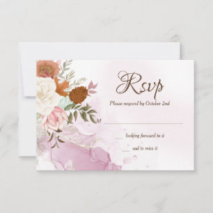 Burst of Herbst RSVP Card