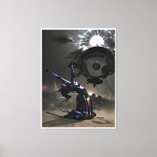 Burst of Joy Leinwanddruck (Vorderseite)