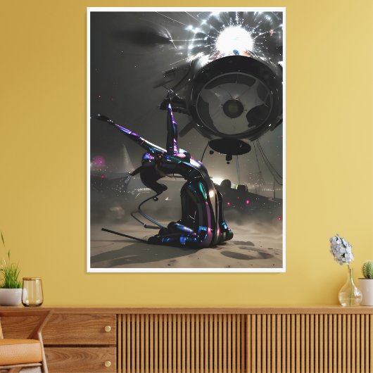 Burst of Joy Leinwanddruck (Insitu (Wohnzimmer))