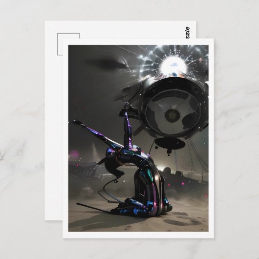 Burst of Joy Postkarte (Vorne/Hinten)