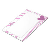 Burst Of Love Notizblock (angewinkelt)