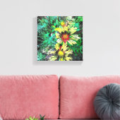Burst of Tickseed Leinwanddruck (Insitu (Wohnzimmer))