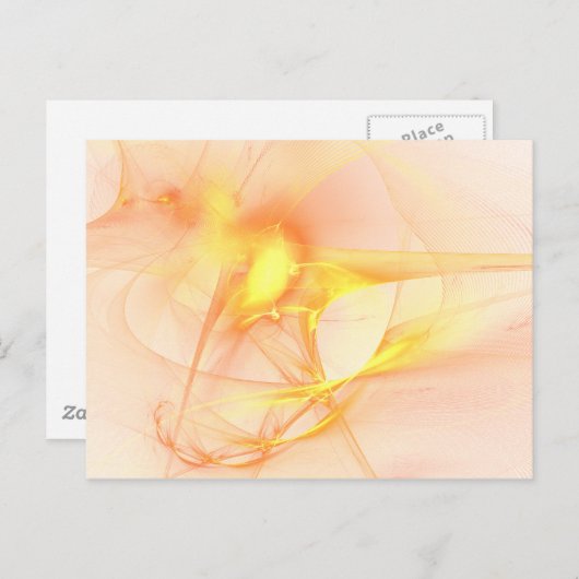 Burst Postkarte (Vorne/Hinten)