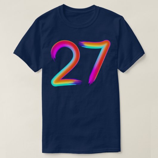 Bürste 25 T-Shirt (Design vorne)