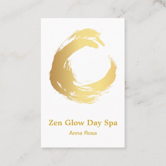 *~* Bürste abstraktes Reiki Visitenkarte (Vorderseite)