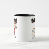 BÜRSTE - Mädchen mit Zahn-T-Shirts und Geschenken Tasse (Zentrum)