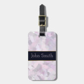 Bürste streicht abstrakte Beschaffenheit Gepäckanhänger (Vorderseite vertikal)