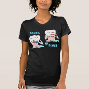 Bürste und Glasschlacke T-Shirt