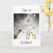 BURSTEN MIT JOY=GLÜCKWÜNSCHE BEI DER ERSTATTUNG KARTE (Gelbe Blume)