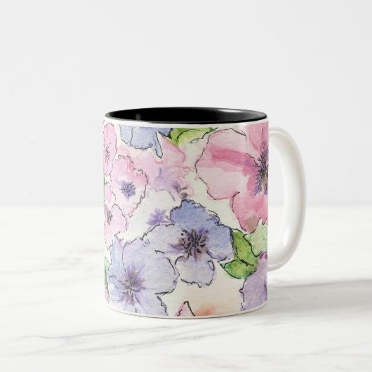 Bursten Sie auf einer Tasse (VorderseiteRechts)