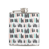 Bürsten u. Tinten-Anschlag-Muster Flachmann (Vorderseite)