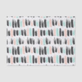 Bürsten u. Tinten-Anschlag-Muster Seidenpapier (Vorderseite)